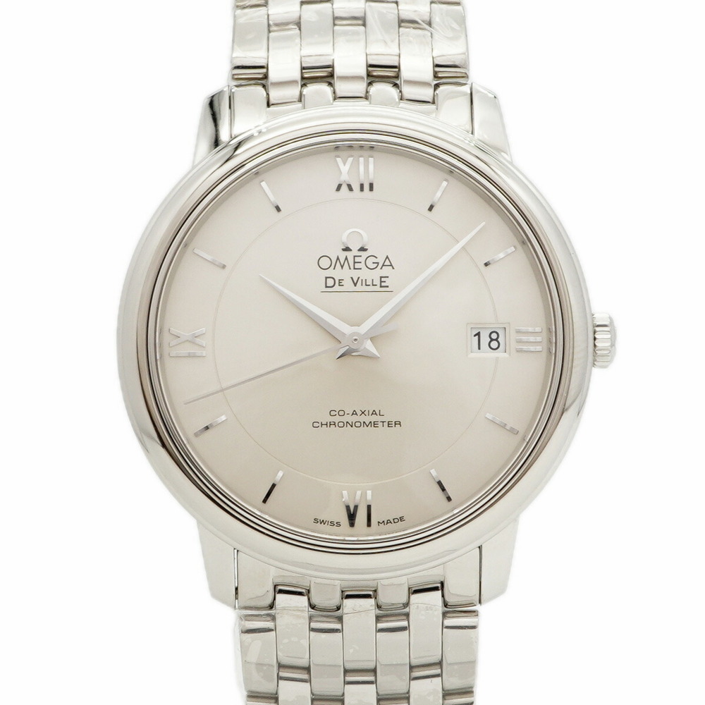 Omega De Ville 424.10.37.20.02.001 Silver Dial Men's Watch